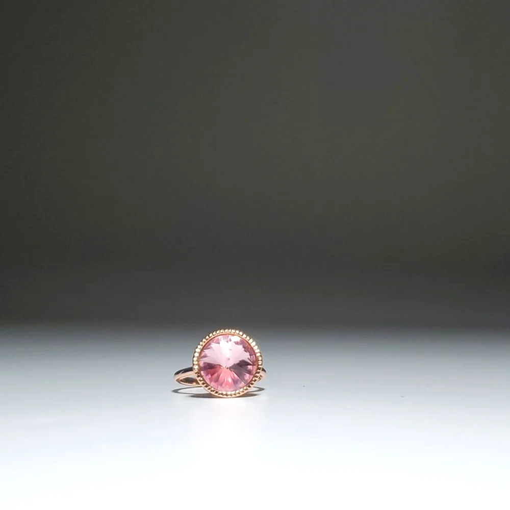 Ted Baker Rada PALE PINKCrystal Rivoli Ring